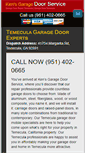Mobile Screenshot of kensgaragedoorservice.com